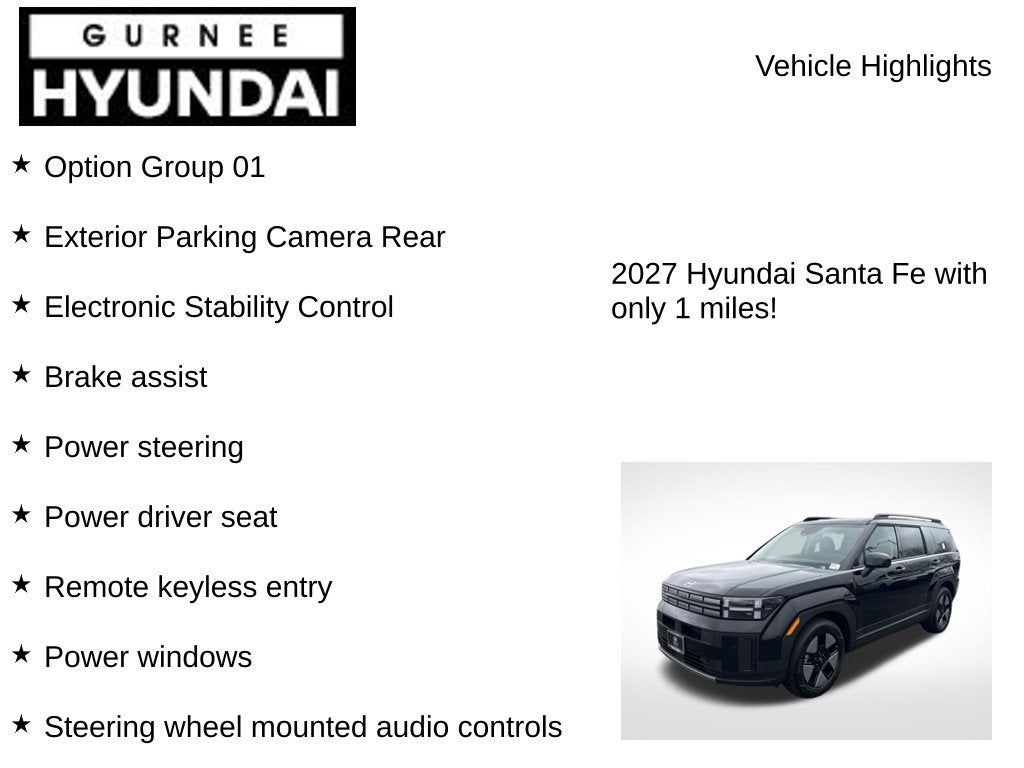 2027 Hyundai SANTA FE HYBRID SEL
