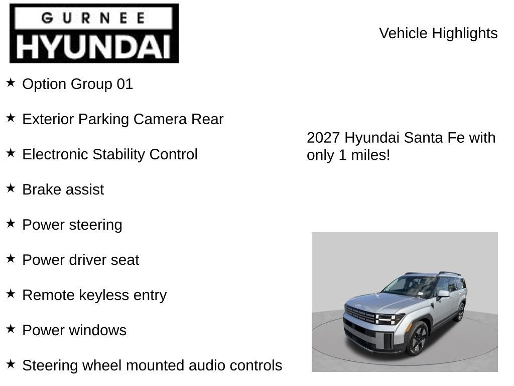 2027 Hyundai SANTA FE HYBRID SEL