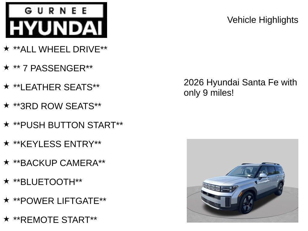 2026 Hyundai SANTA FE HYBRID SEL