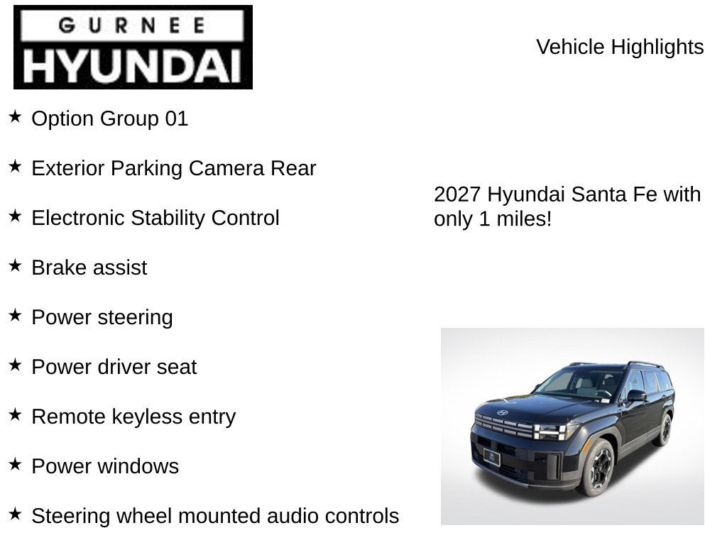 2027 Hyundai SANTA FE SEL