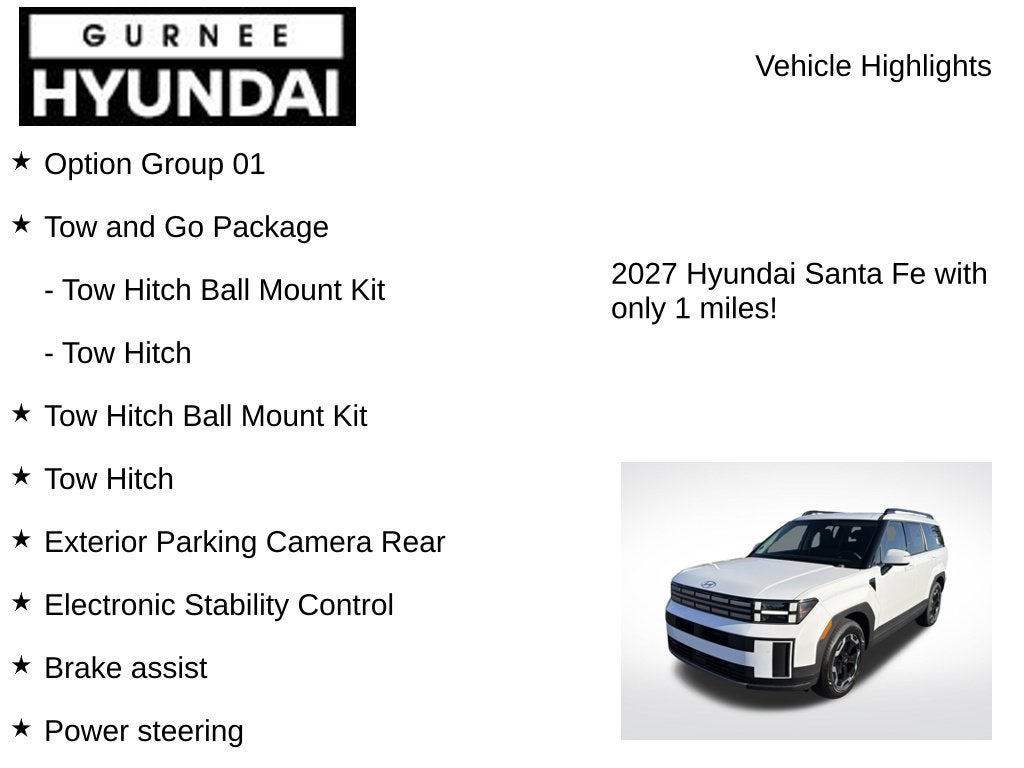 2027 Hyundai SANTA FE SEL