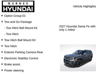 2027 Hyundai SANTA FE SEL
