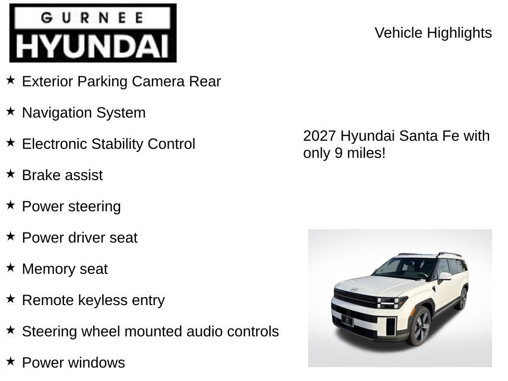 2027 Hyundai SANTA FE HYBRID Limited