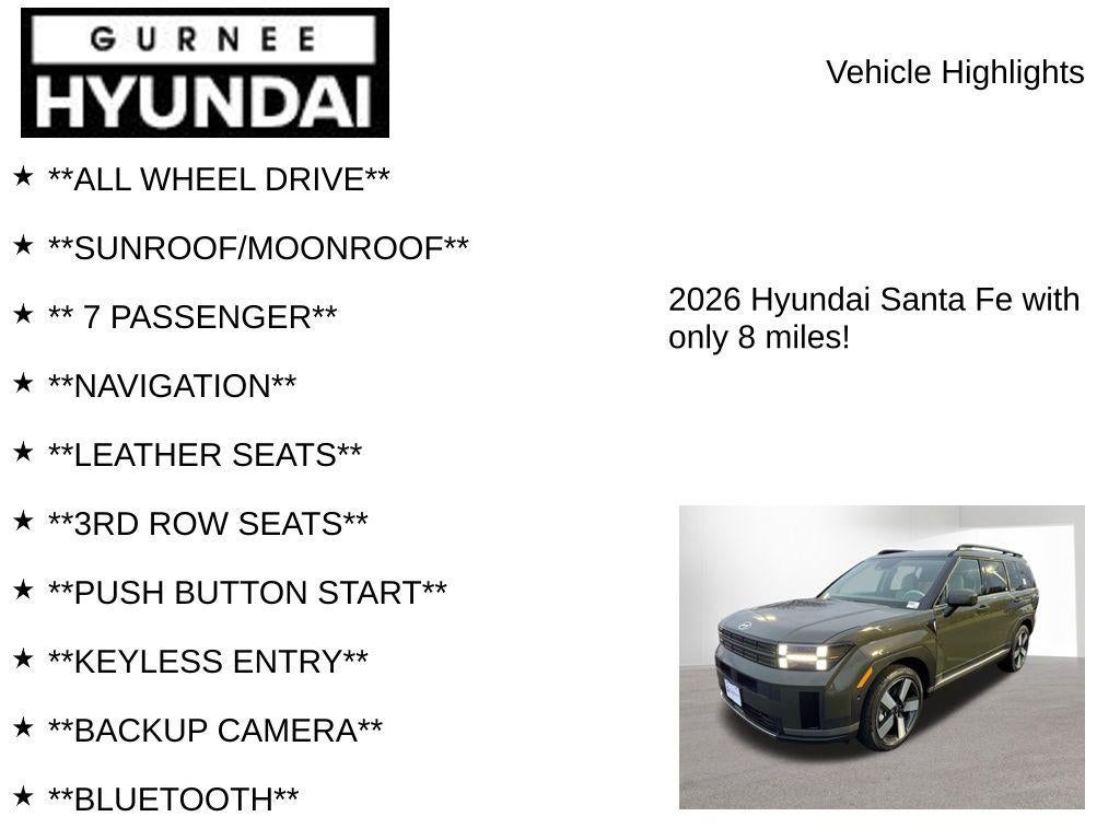 2026 Hyundai SANTA FE HYBRID Limited