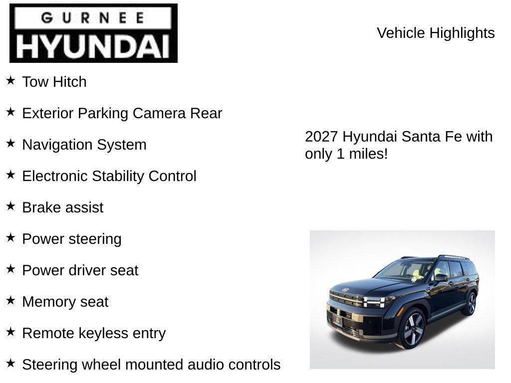 2027 Hyundai SANTA FE HYBRID Limited
