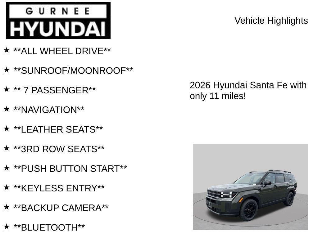 2026 Hyundai SANTA FE XRT