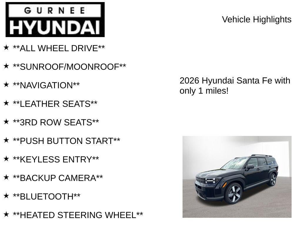 2026 Hyundai SANTA FE Limited