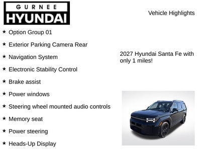 2027 Hyundai SANTA FE HYBRID Calligraphy