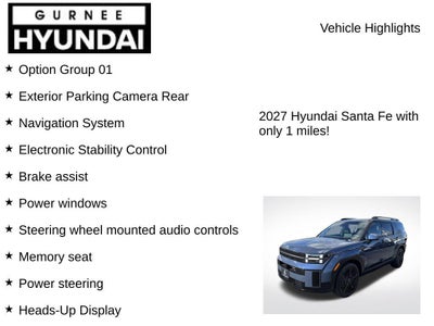 2027 Hyundai SANTA FE HYBRID Calligraphy