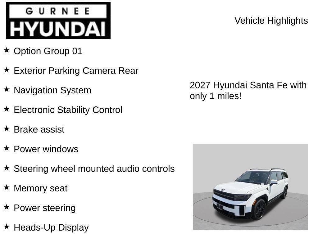 2027 Hyundai SANTA FE HYBRID Calligraphy