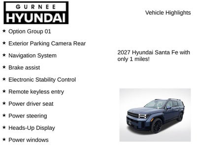 2027 Hyundai SANTA FE Calligraphy