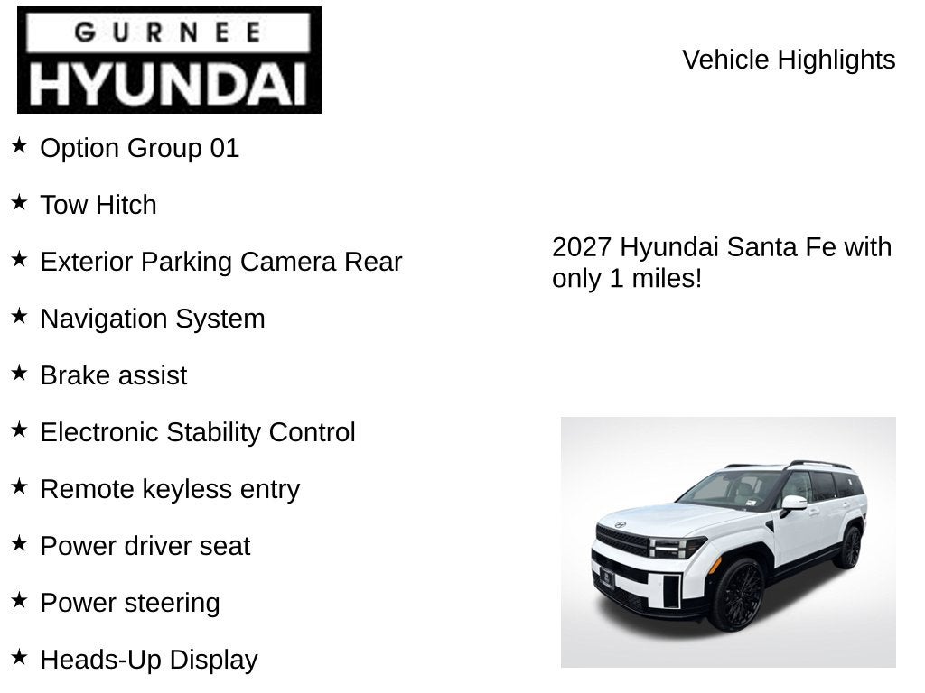 2027 Hyundai SANTA FE Calligraphy