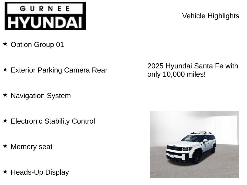 2025 Hyundai SANTA FE Calligraphy