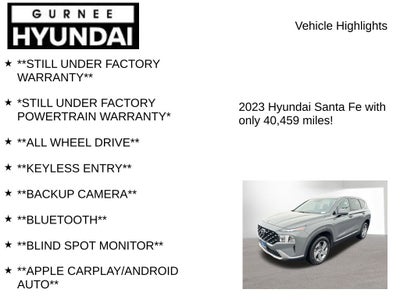2023 Hyundai SANTA FE SE