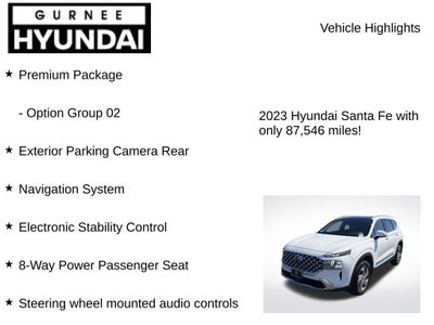 2023 Hyundai SANTA FE SEL