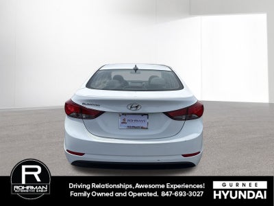 2016 Hyundai ELANTRA SE