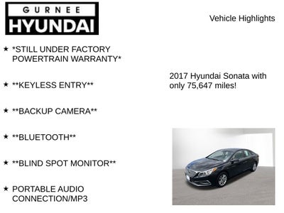 2017 Hyundai SONATA SE
