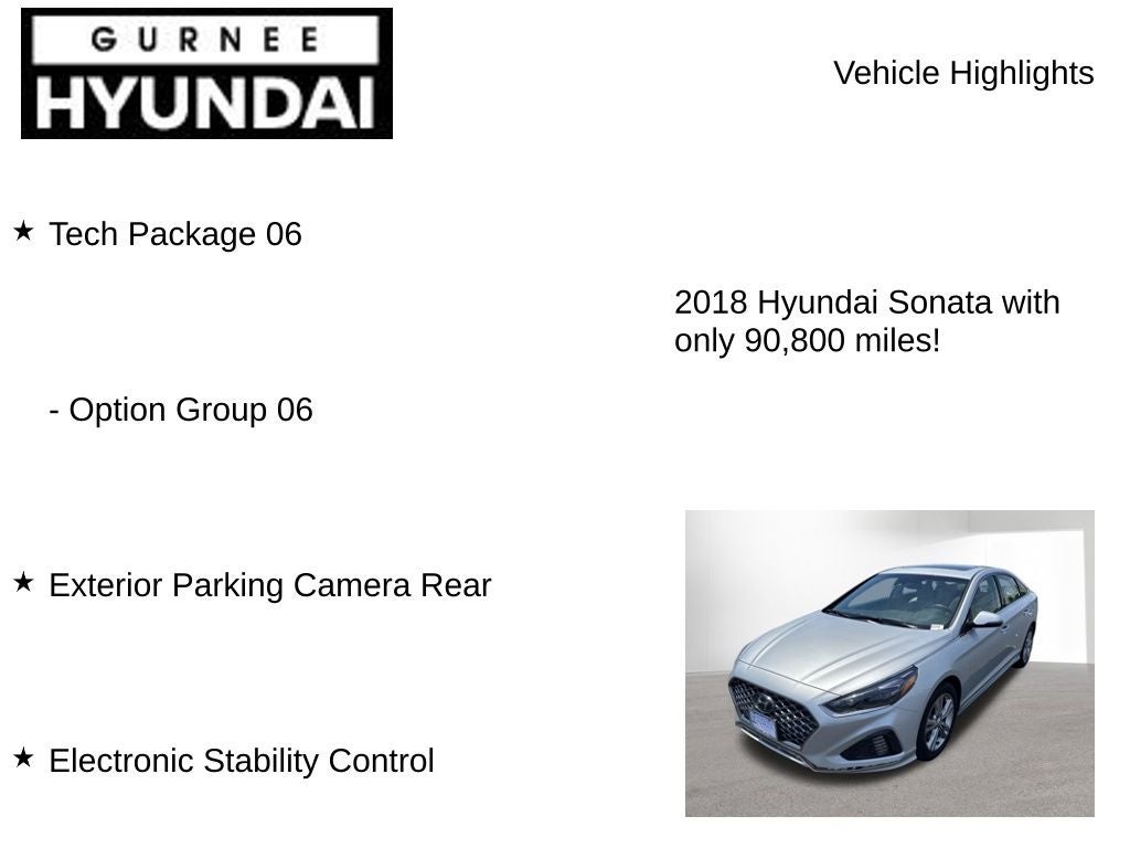 2018 Hyundai SONATA Limited