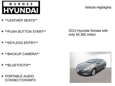 2013 Hyundai SONATA Limited