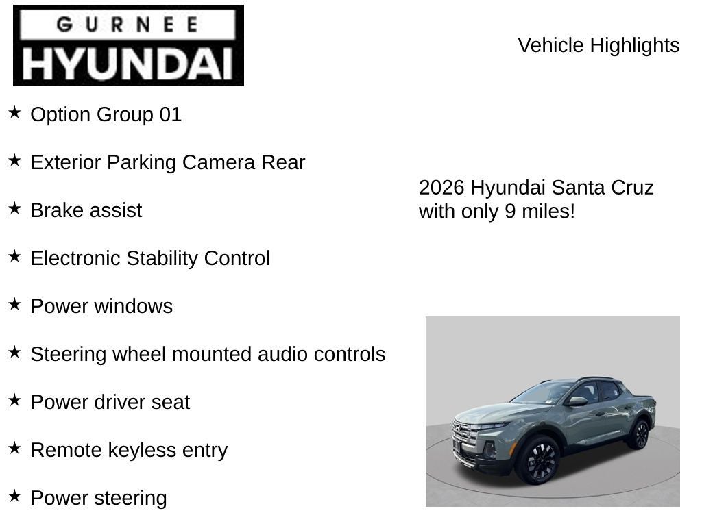 2026 Hyundai SANTA CRUZ SEL