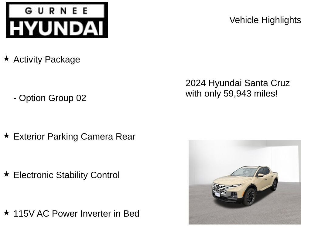 2024 Hyundai SANTA CRUZ SEL