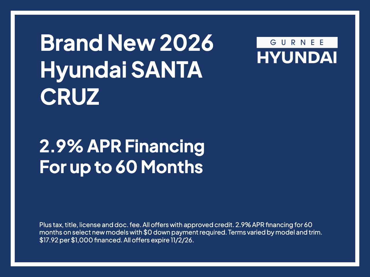 2027 Hyundai SANTA CRUZ SEL