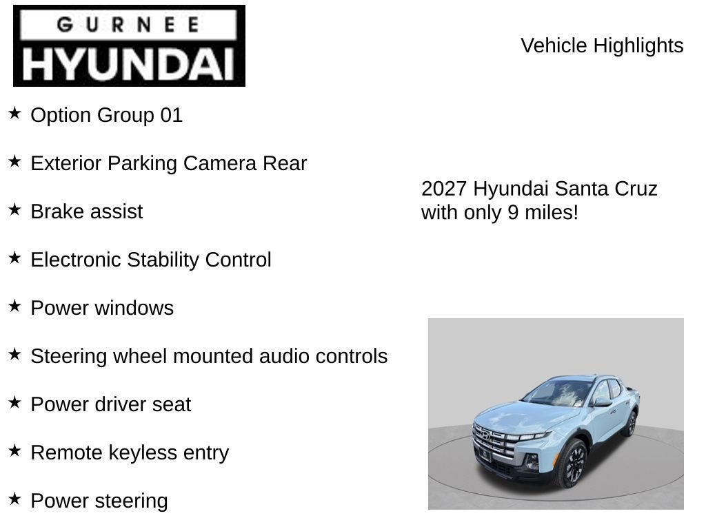 2027 Hyundai SANTA CRUZ SEL