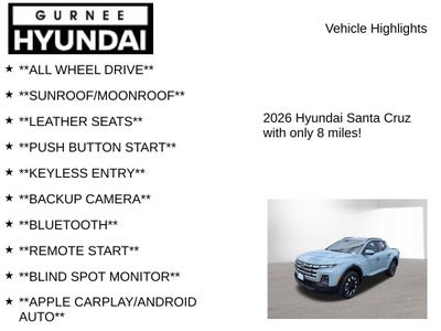 2026 Hyundai SANTA CRUZ SEL