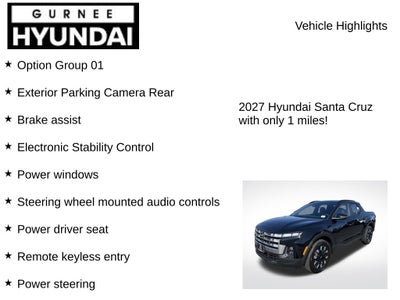 2027 Hyundai SANTA CRUZ SEL
