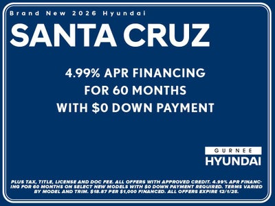 2026 Hyundai SANTA CRUZ XRT