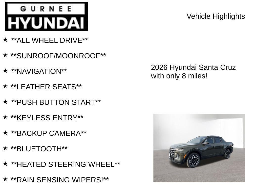 2026 Hyundai SANTA CRUZ Limited
