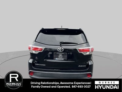 2015 Toyota Highlander XLE V6