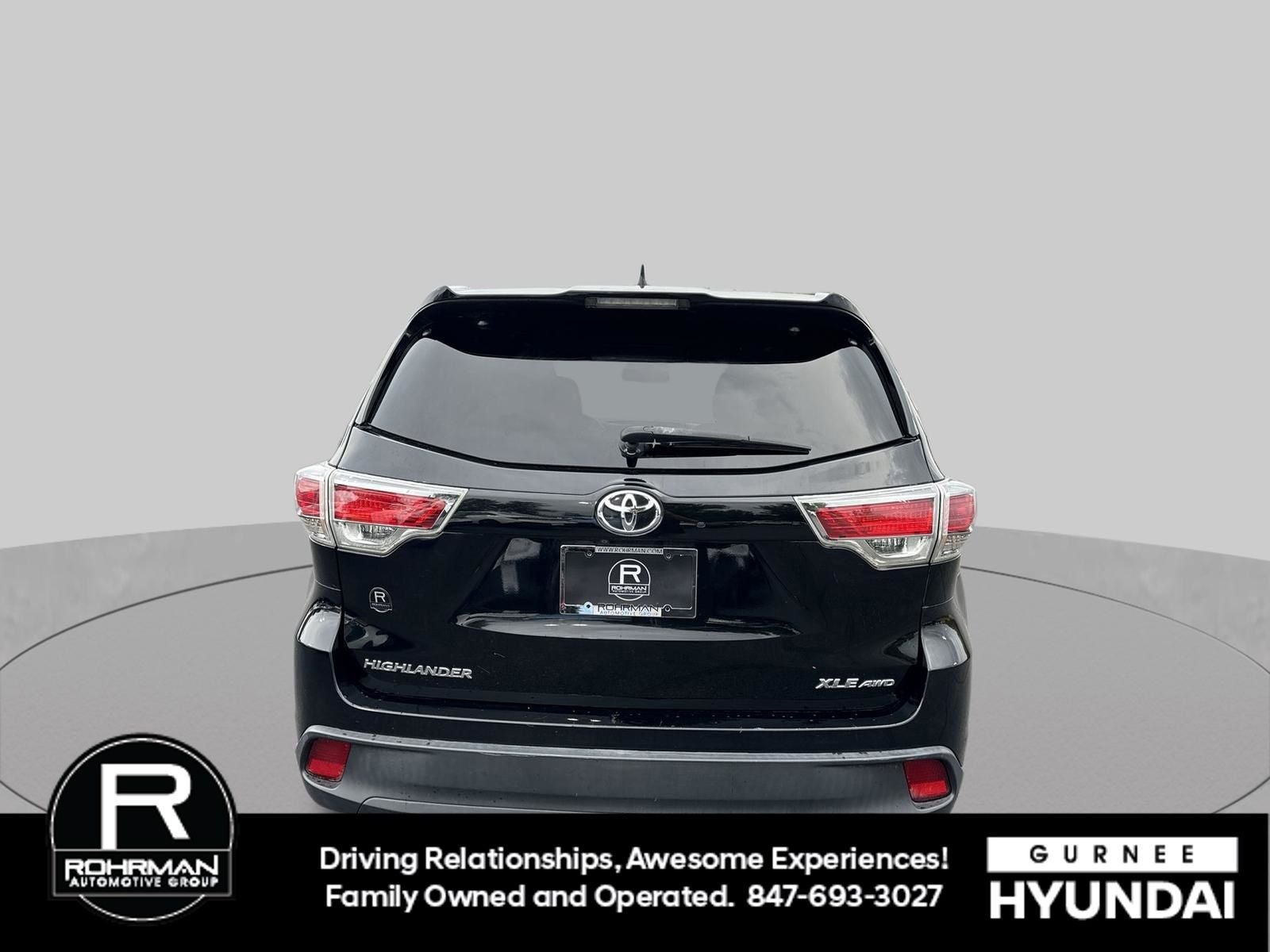 2015 Toyota Highlander XLE V6