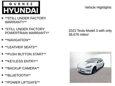 2023 Tesla Model 3 Base