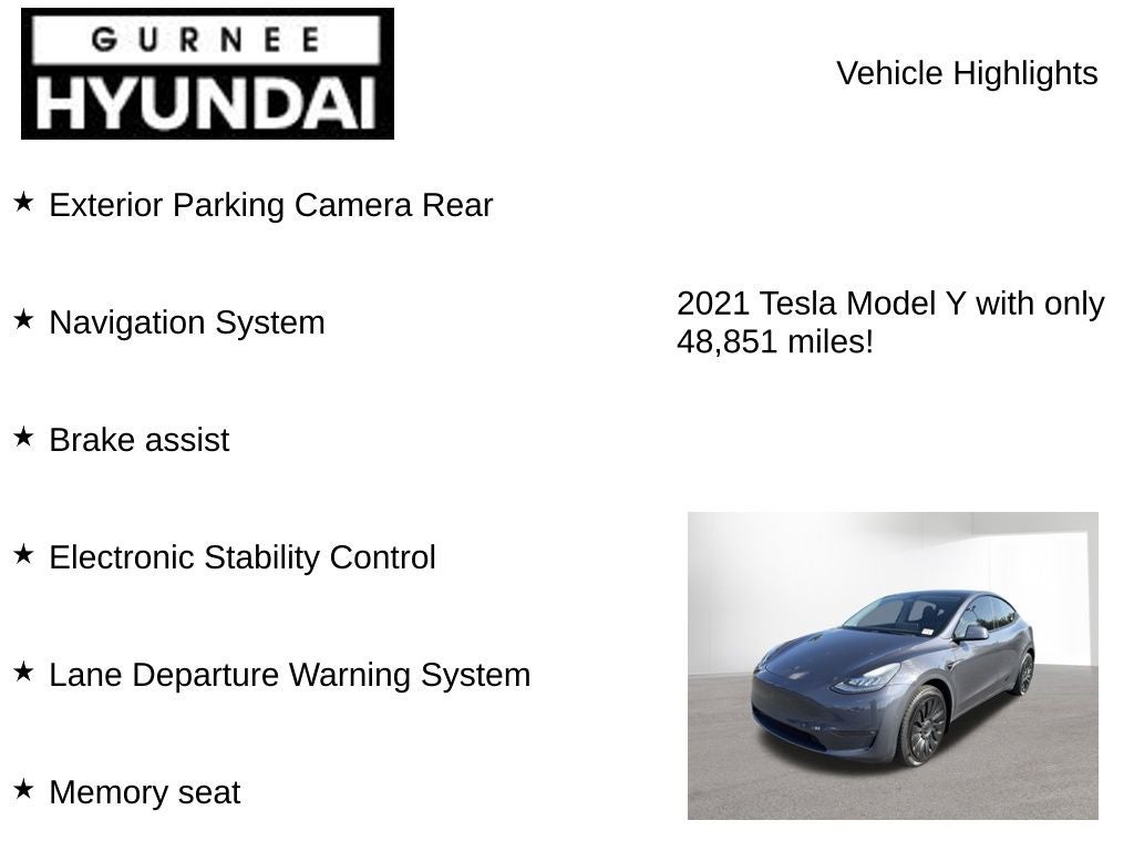 2021 Tesla Model Y Long Range