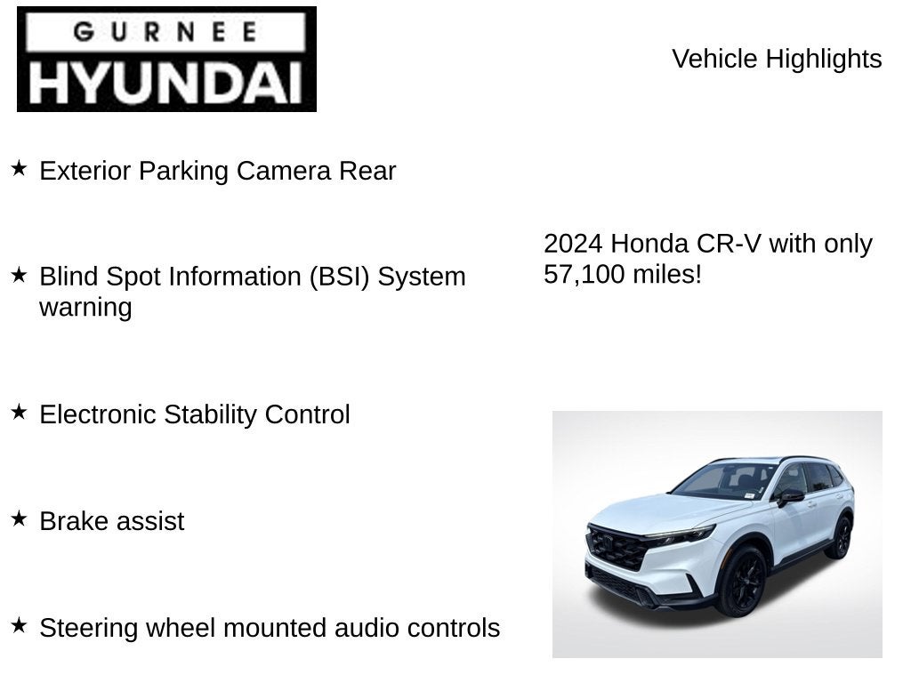 2024 Honda CR-V Hybrid Sport