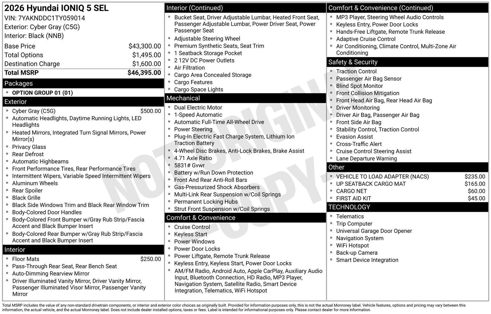 2026 Hyundai IONIQ 5 SEL