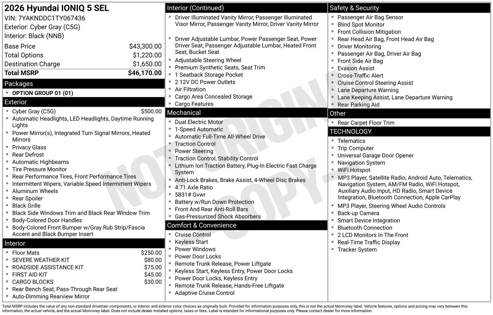 2026 Hyundai IONIQ 5 SEL