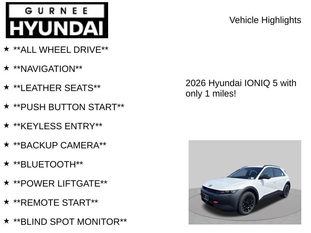 2026 Hyundai IONIQ 5 XRT