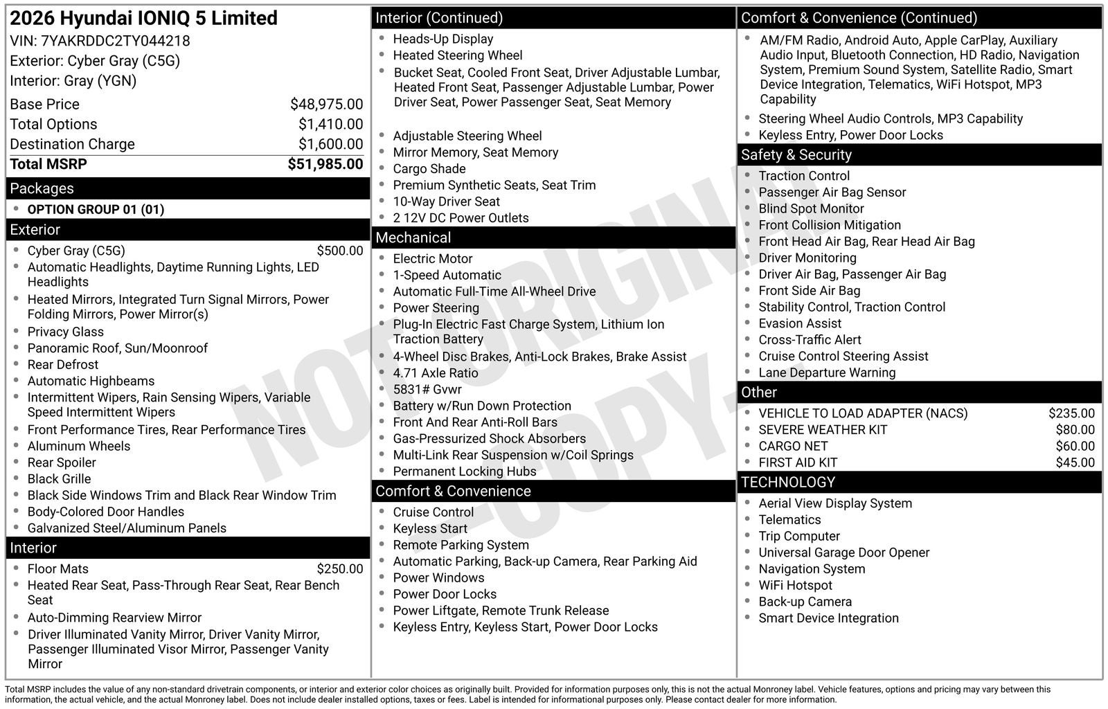 2026 Hyundai IONIQ 5 Limited
