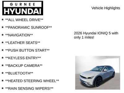 2026 Hyundai IONIQ 5 Limited
