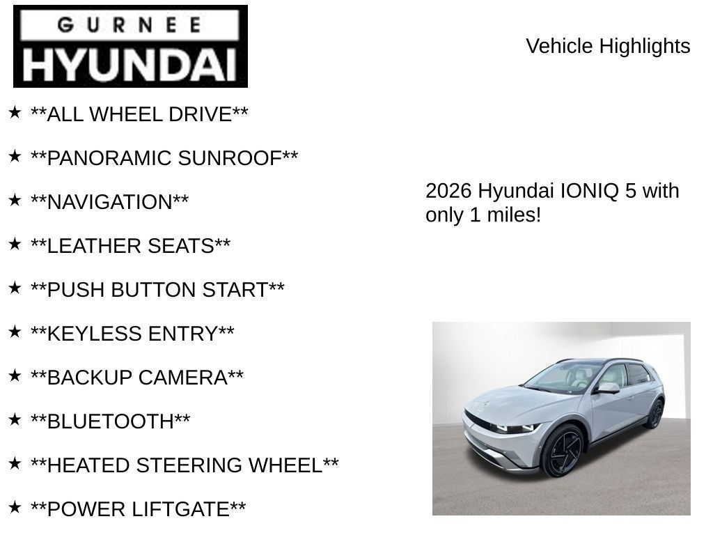 2026 Hyundai IONIQ 5 Limited