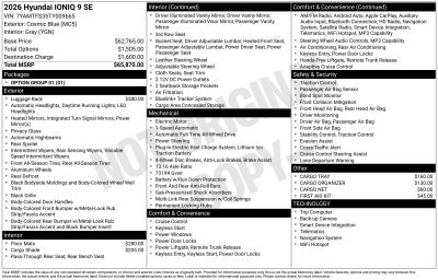 2026 Hyundai IONIQ 9 SE