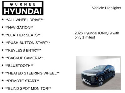 2026 Hyundai IONIQ 9 SEL