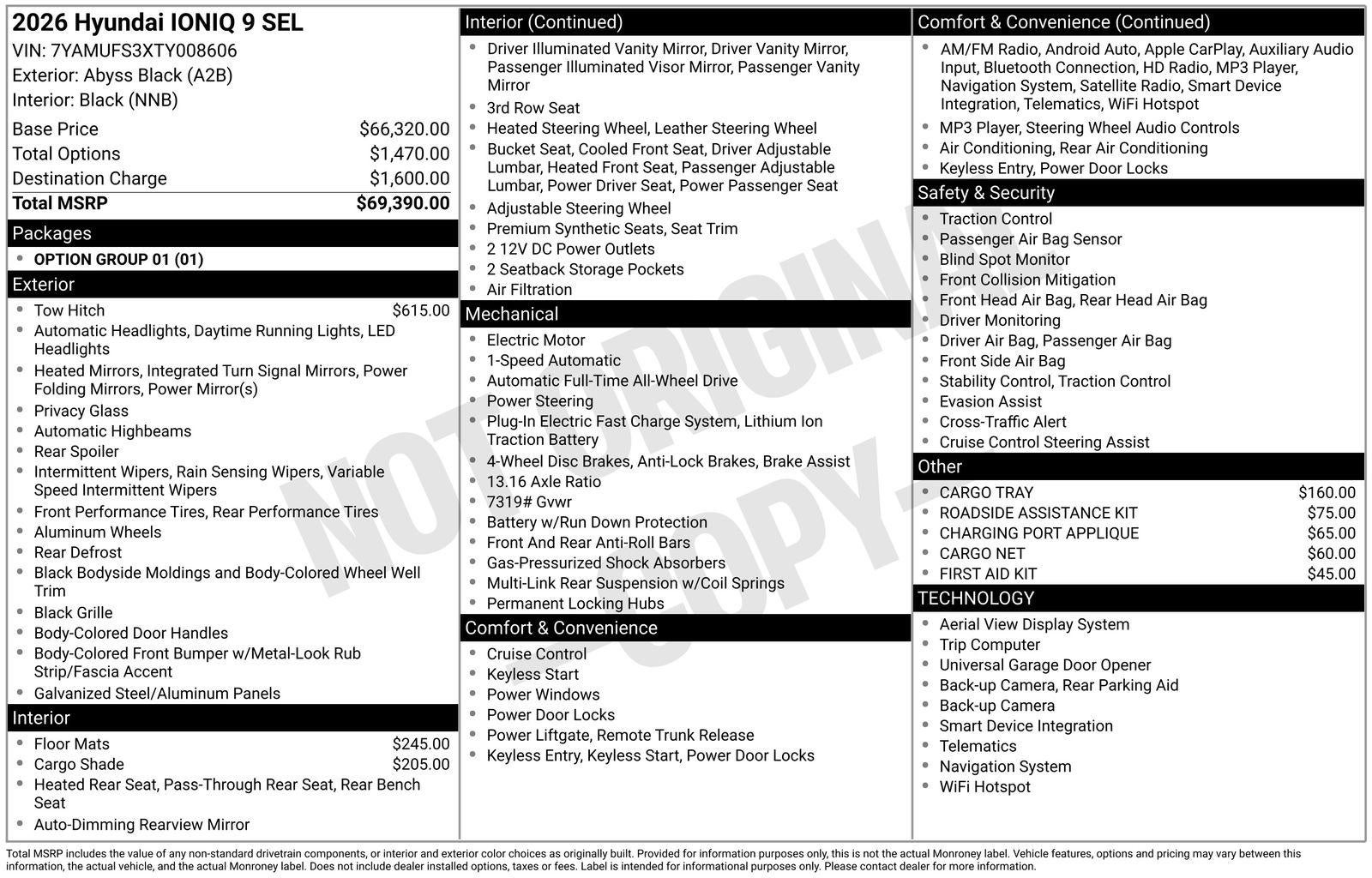 2026 Hyundai IONIQ 9 SEL