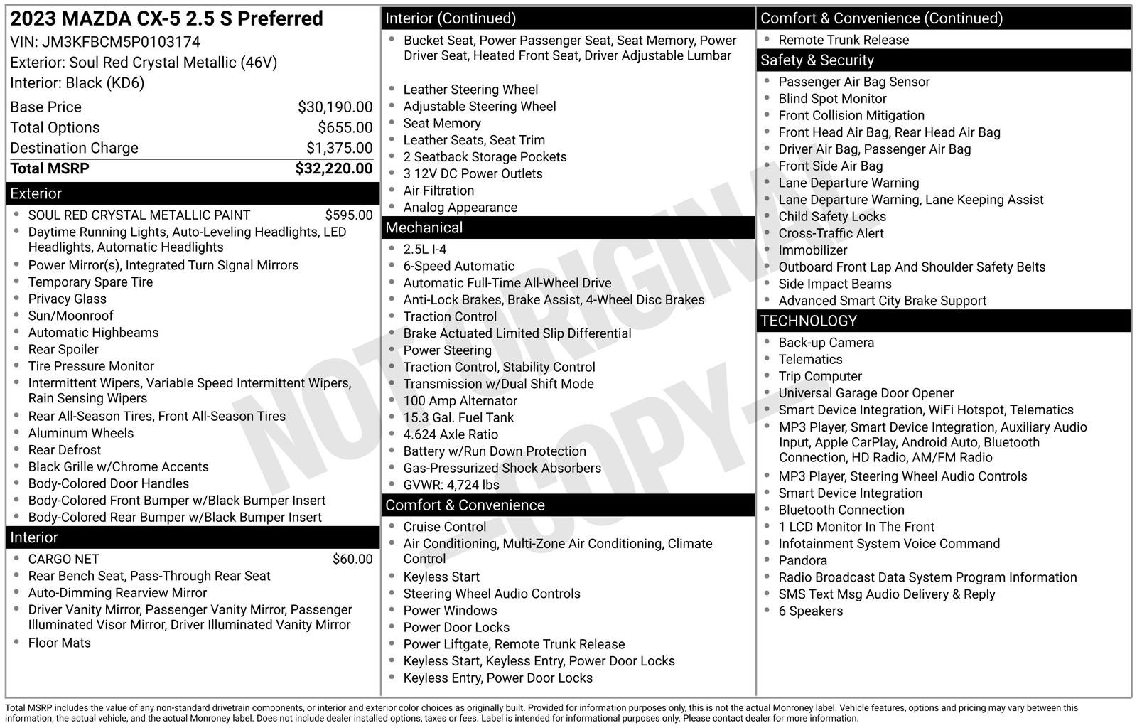 2023 Mazda Mazda CX-5 2.5 S Preferred Package