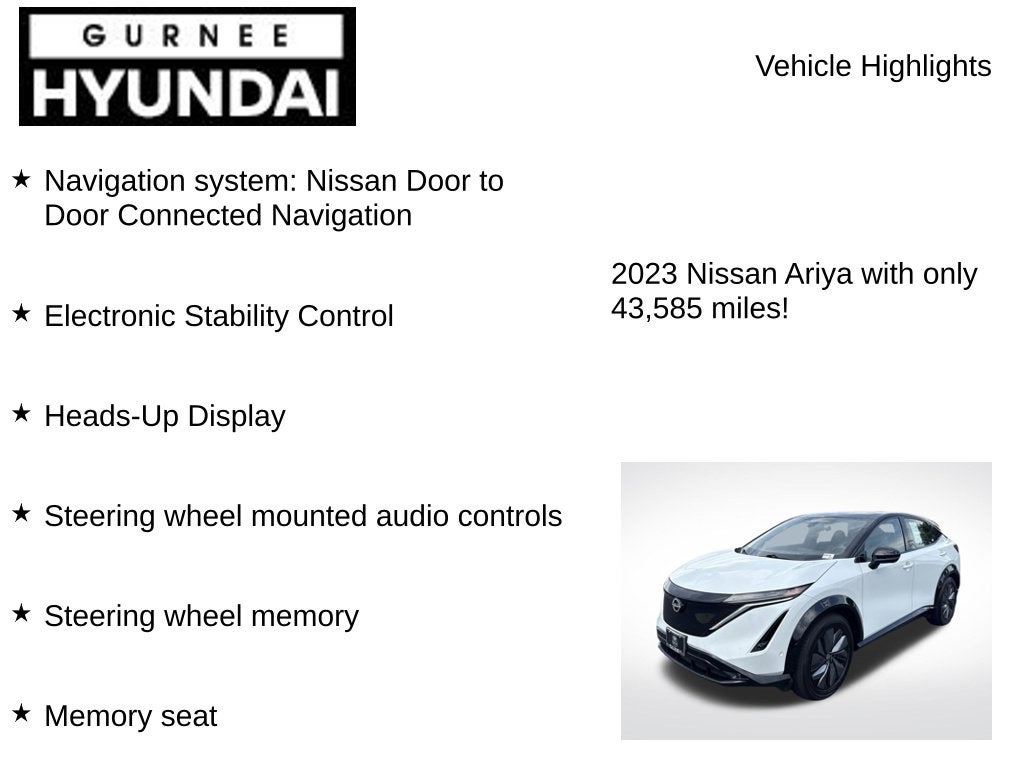 2023 Nissan Ariya PLATINUM+ e-4ORCE