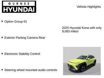 2025 Hyundai KONA SEL