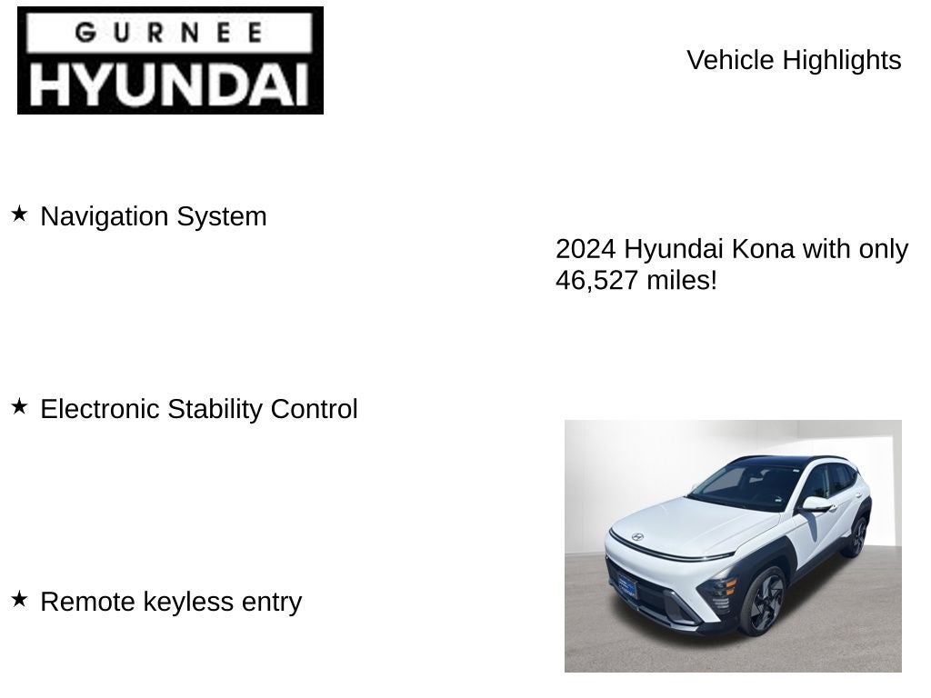 2024 Hyundai KONA Limited