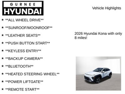 2026 Hyundai KONA Limited